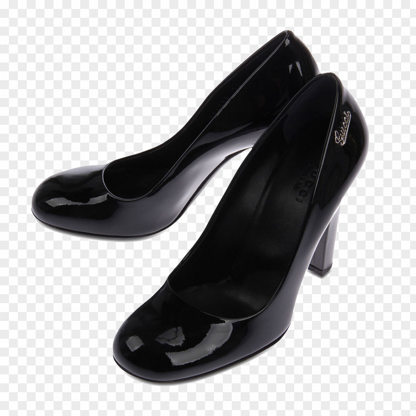 Gucci Black Liangpi High Heels High-heeled Footwear Luxury Goods PNG