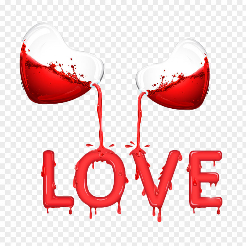 Love Valentine's Day LOVE Element Quotation Saying Boyfriend PNG