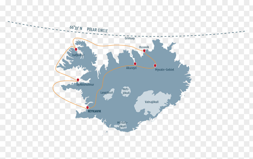 Myvatn Iceland Vector Graphics Topographic Map World PNG