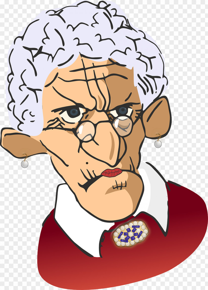 Old Woman Grandparent Drawing Clip Art PNG