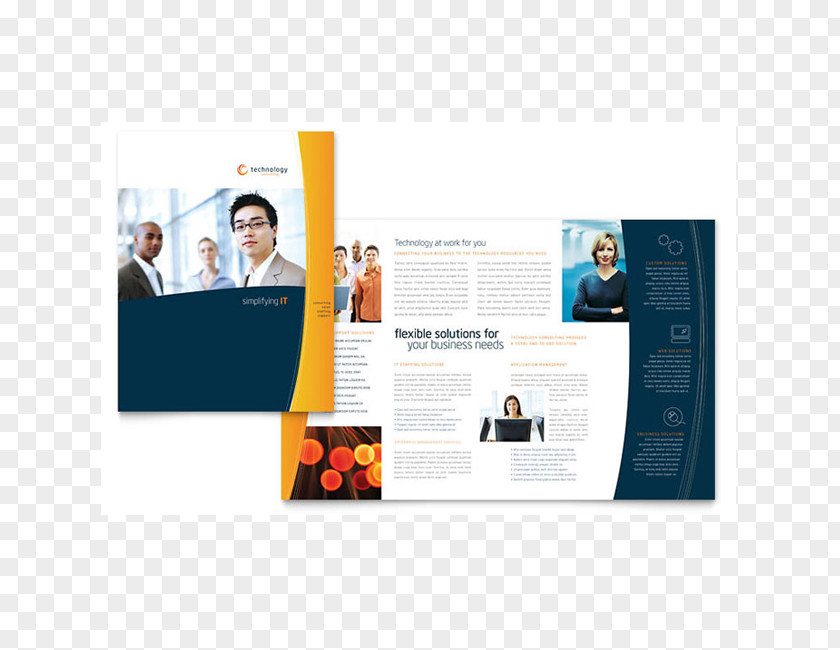 Onepage Brochure Template Microsoft Word Flyer Publisher PNG
