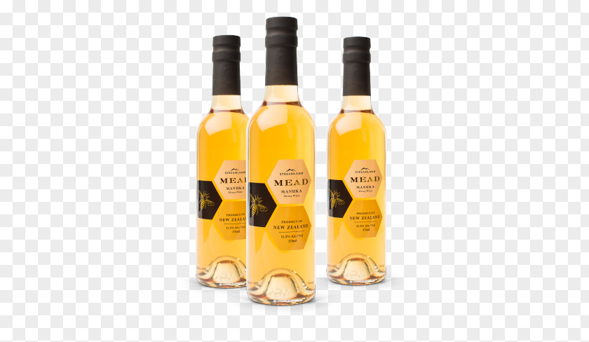 Wine Liqueur Mead Mānuka Honey PNG