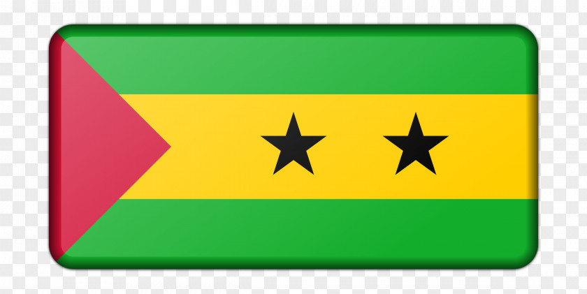 Sao Flag Of São Tomé And Príncipe Island Vector Graphics Image PNG