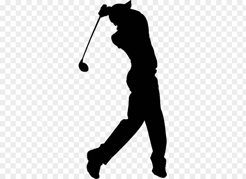 Silhouette Vector Graphics Clip Art Illustration Golf PNG