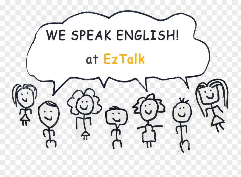 Speak English Stock Photography PNG