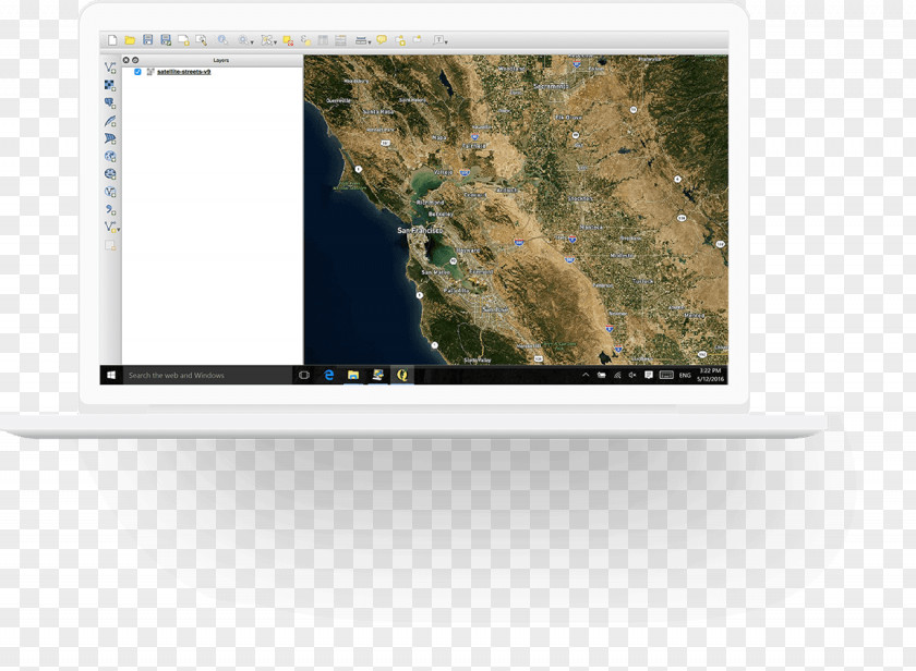 ArcGIS Server QGIS Web Map Tile Service Open Geospatial Consortium PNG