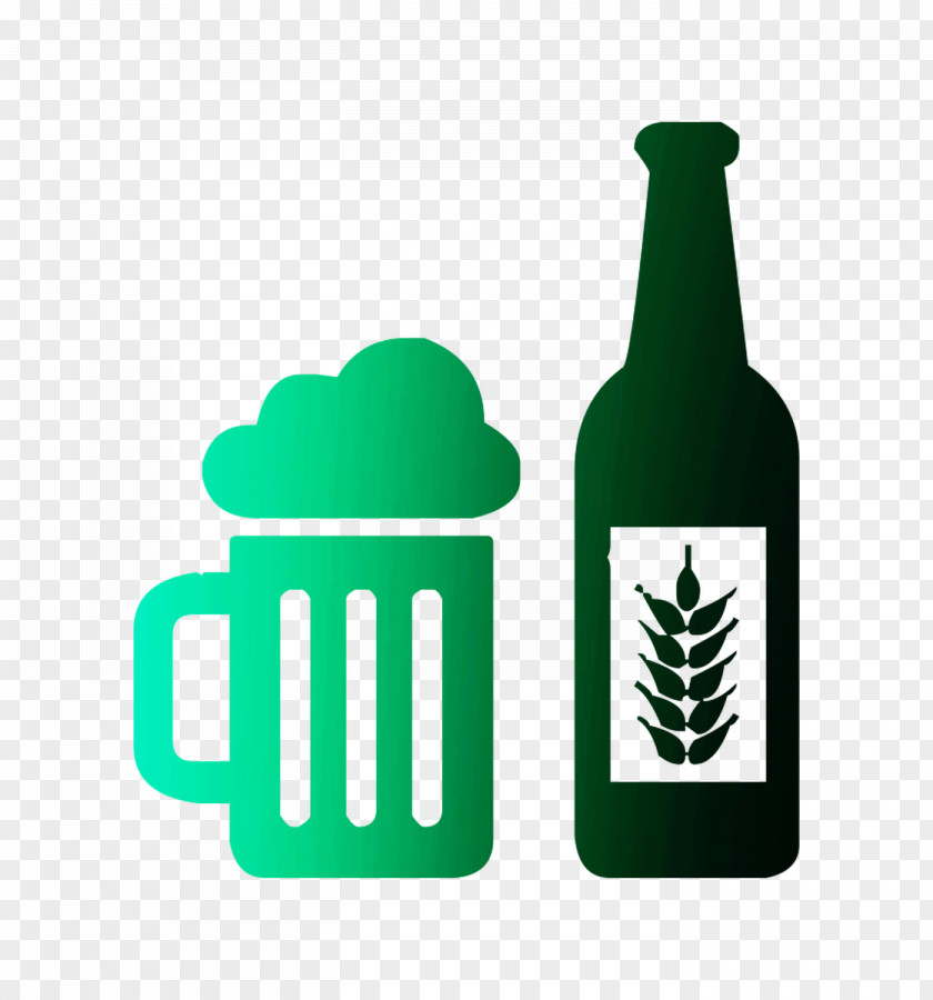 Beer Bottle Wine Glass PNG