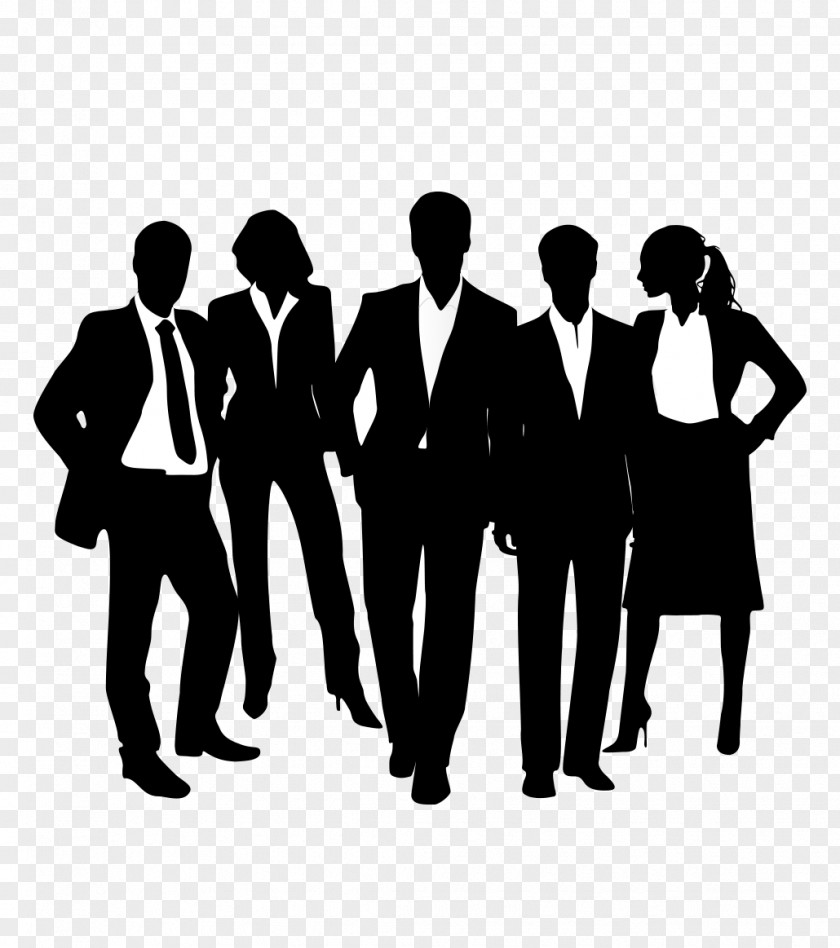 Black Business People Silhouettes Rxe9sumxe9 Template Writing PNG