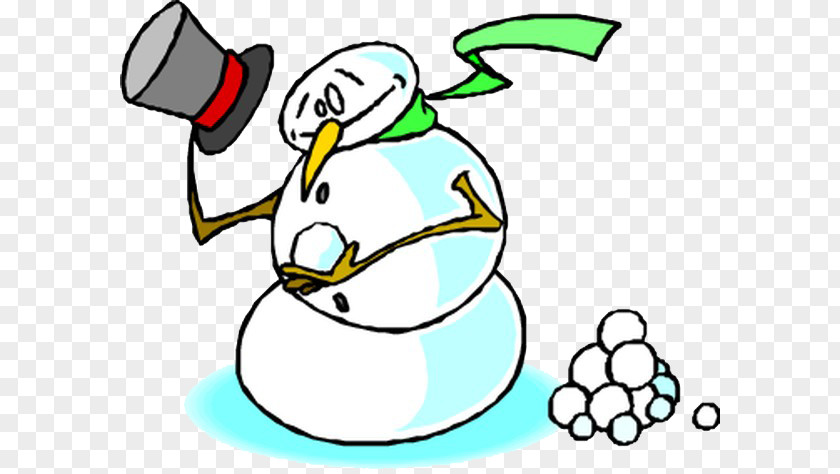 Snowman Playing Snowballs Winter Snowball PNG