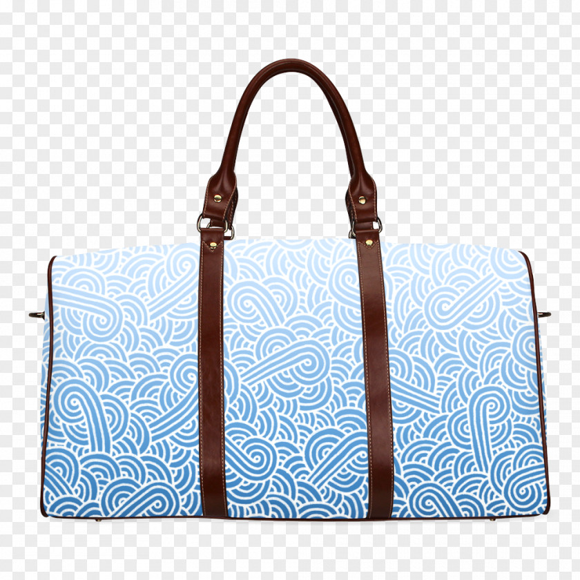 Travel Doodle Tote Bag Duffel Bags Handbag PNG