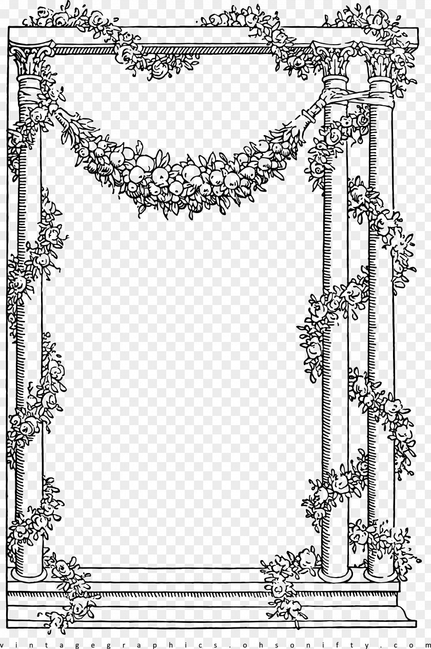 Column Picture Frames Clip Art PNG