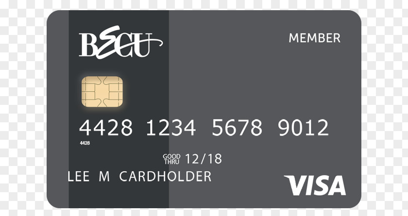 Design Payment Card Electronics BECU PNG