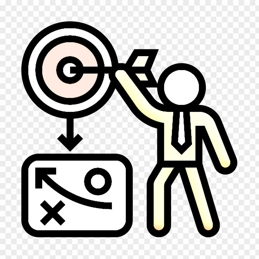 Goal Icon Business Strategy PNG