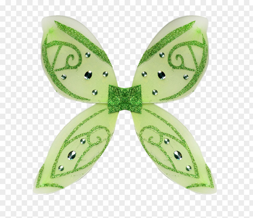 Green Plastic Wings Material Butterfly Wing Headband PNG