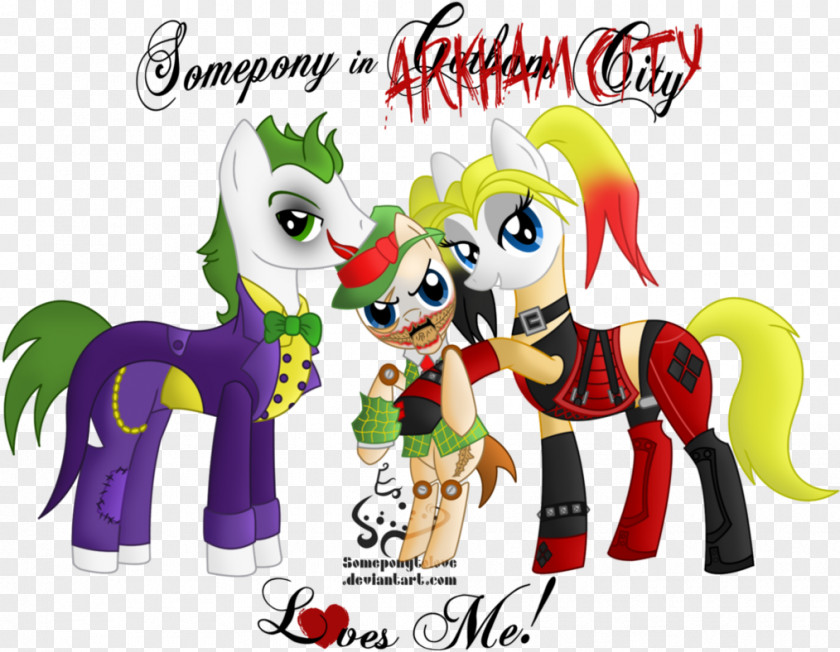 Harley Quinn Pony Joker Batman: Arkham City PNG