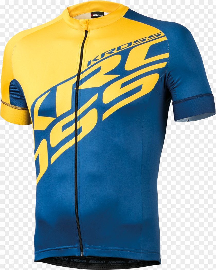 T-shirt Kross Racing Team Clothing Bicycle Sleeve PNG