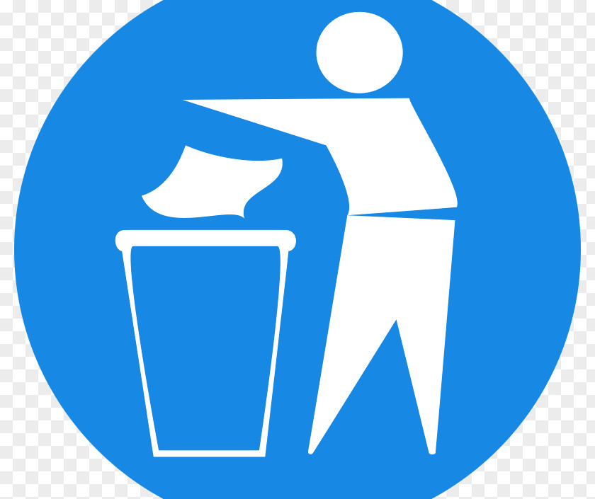 2 Buckets Rubbish Bins & Waste Paper Baskets Recycling Bin Clip Art Sign PNG