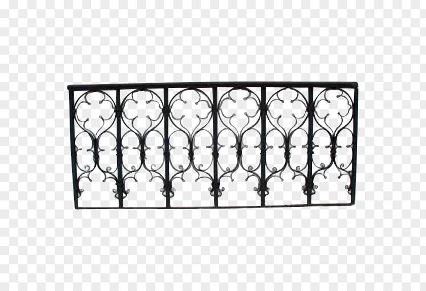 Balcony Victorian Era Wrought Iron Gothic Revival Architecture Grille Handrail PNG
