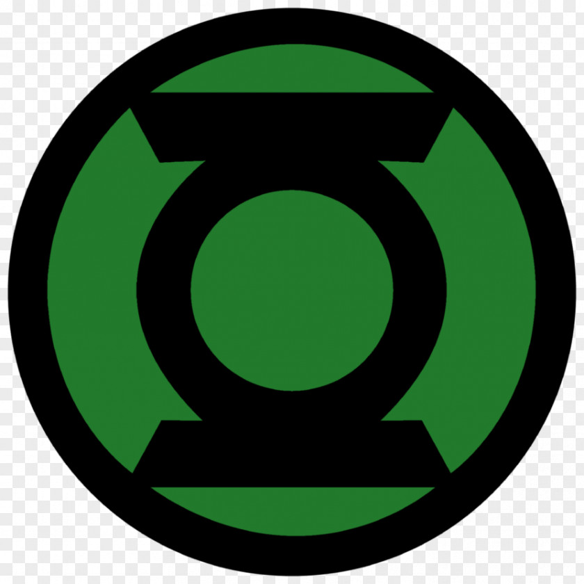 Batman Symbol Outline Green Lantern Corps Logo PNG