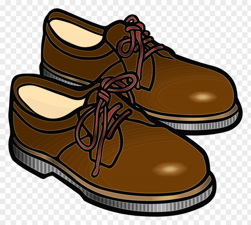 Beige Walking Shoe Footwear Brown Tan Oxford PNG