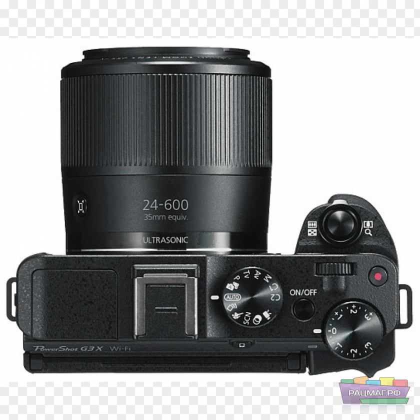 Camera Point-and-shoot Canon Zoom Lens Active Pixel Sensor PNG