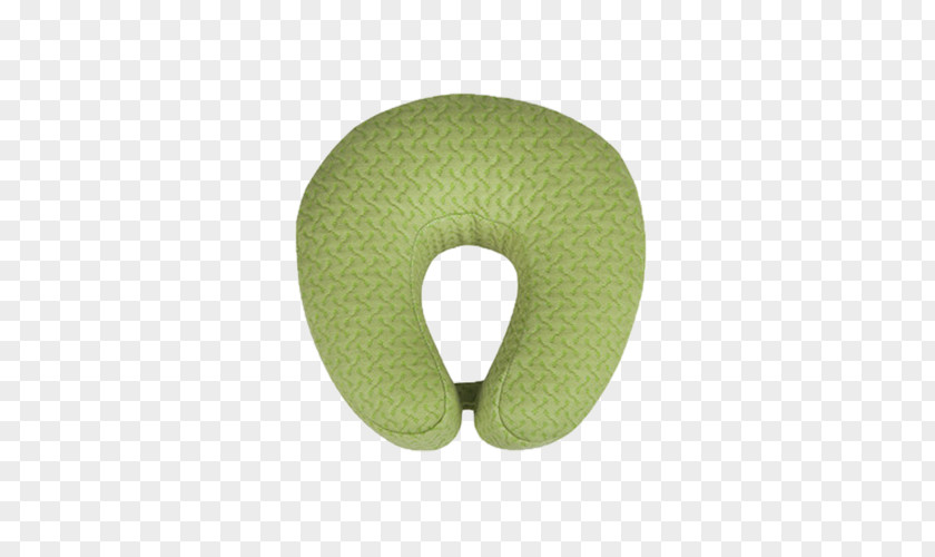 Gray-green Lines U-pillow Green Grey Pillow PNG