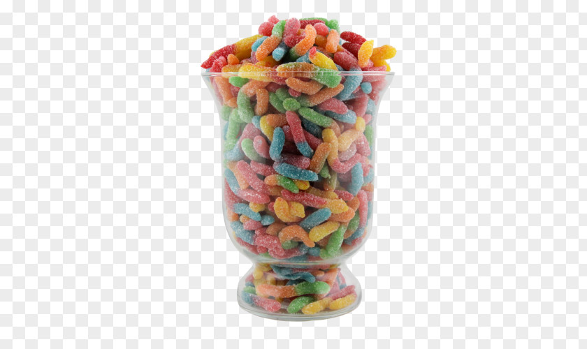 Gummy Worms Jelly Bean Gummi Candy Lollipop Worm Sour PNG