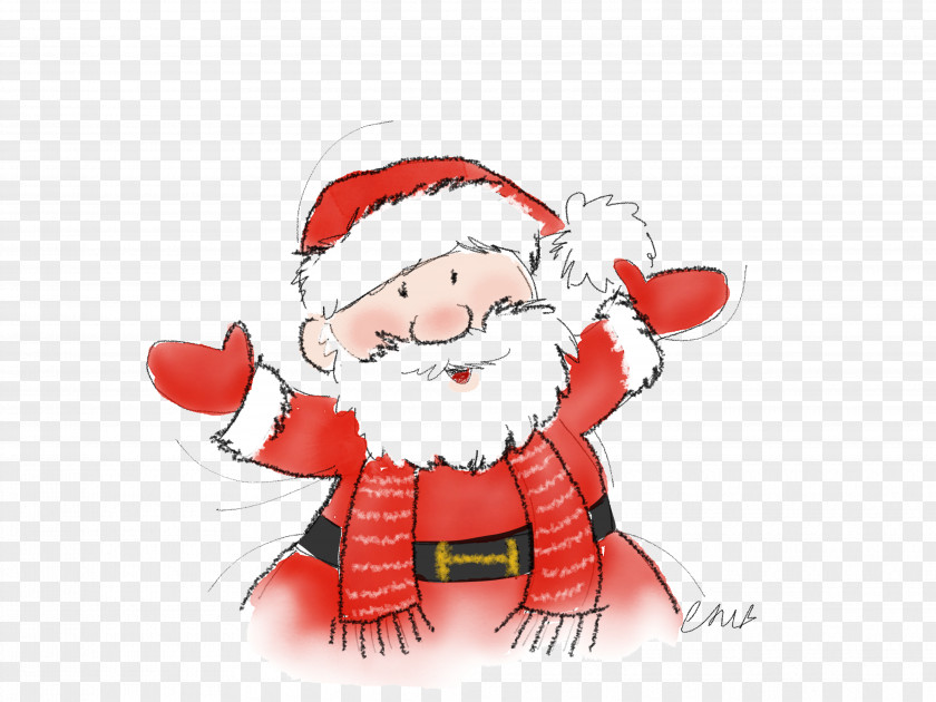 Art Beard Santa Claus Cartoon PNG