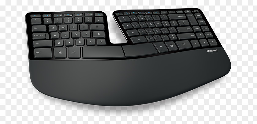 Computer Mouse Keyboard Laptop Microsoft Sculpt Ergonomic For Business Desktop PNG