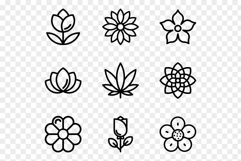 FLOWER PATTERN Flower Icon Design Clip Art PNG