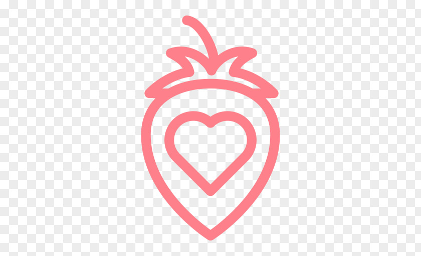 Heart Love Strawberry PNG