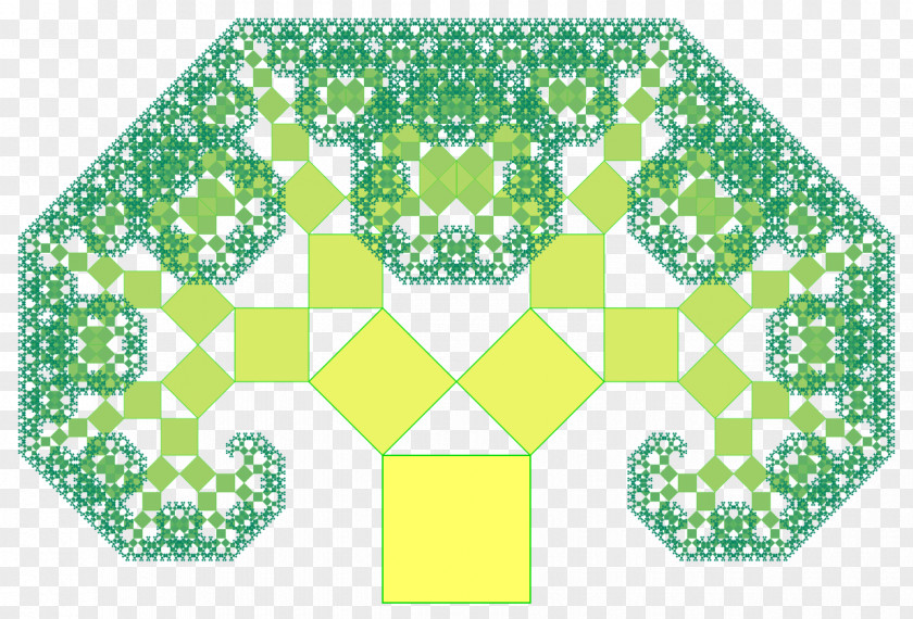 Moringa Pythagoras Tree Pythagorean Theorem Fractal Triple Mathematics PNG