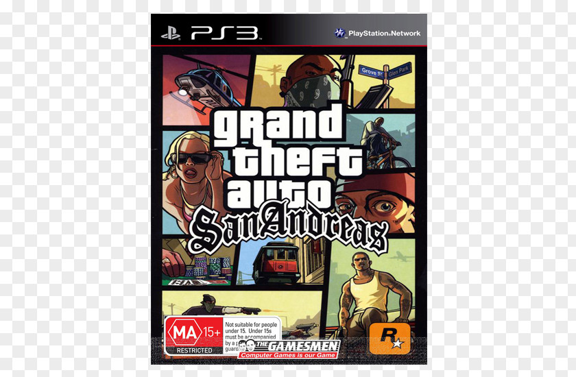 Xbox Grand Theft Auto: San Andreas Auto III PlayStation 2 Vice City V PNG