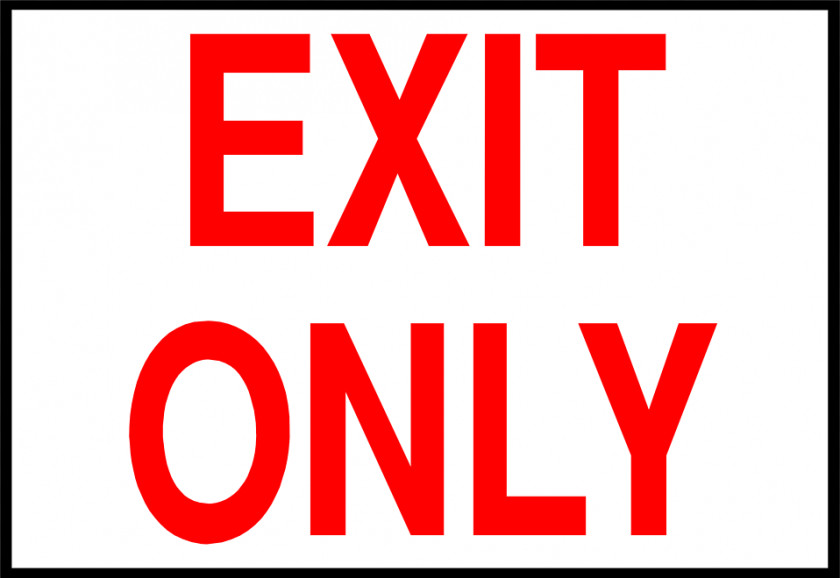 Exit Sign Clipart Emergency Clip Art PNG