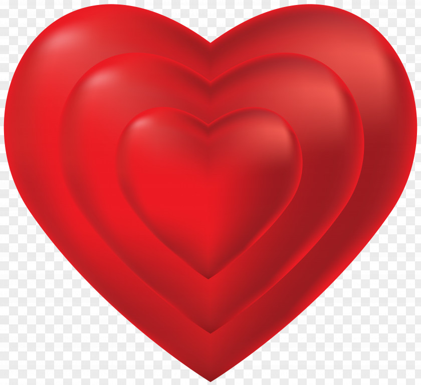 Heart Transparent PNG Clip Art Red Valentine's Day Design PNG