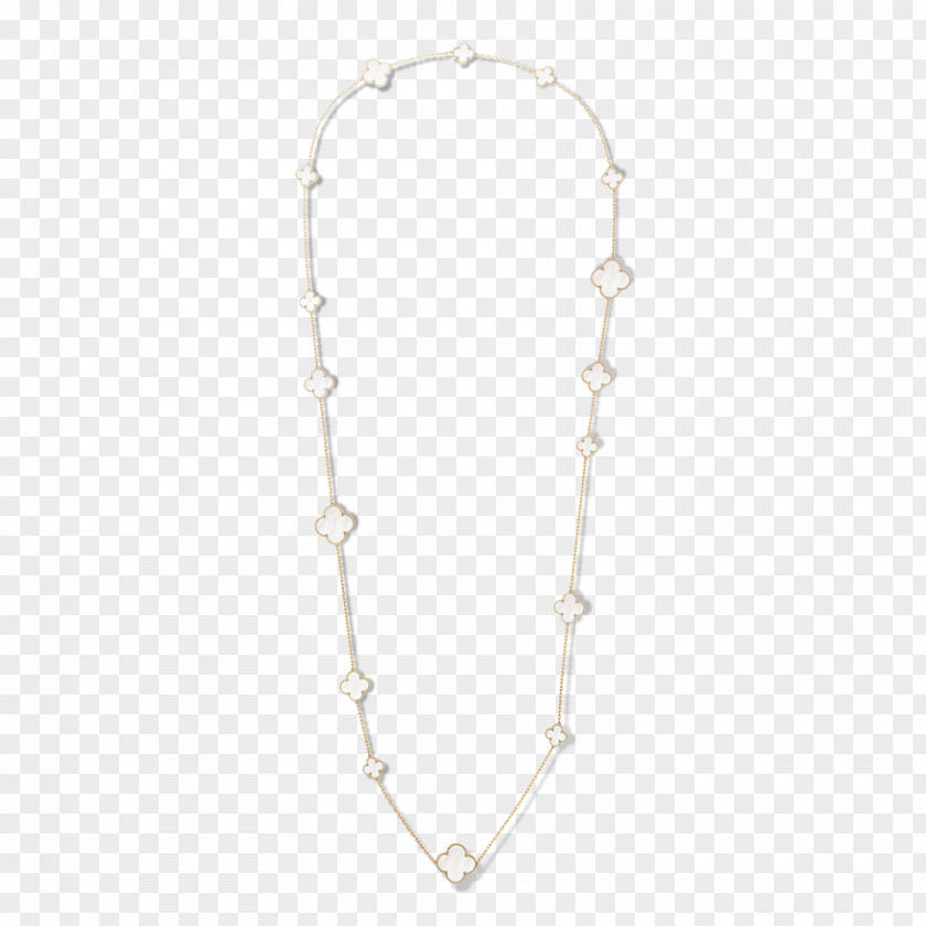 Necklace Van Cleef & Arpels Gold Jewellery Charms Pendants PNG