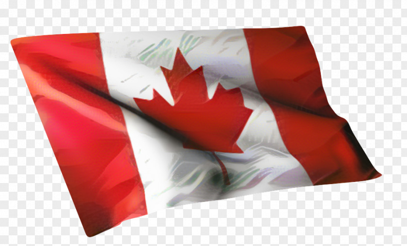 Red Flag Plant Canada Maple Leaf PNG