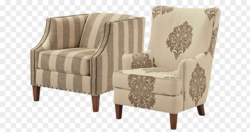 Ashley Furniture Loveseat Club Chair Slipcover Couch PNG