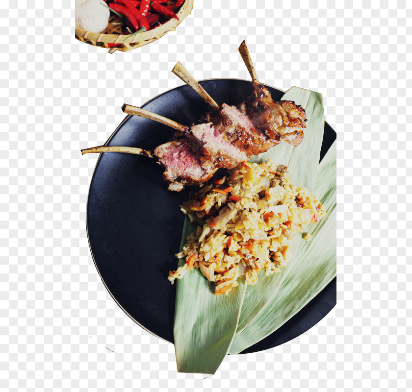 Duck Skeleton Rice Pilaf Yakitori Satay Kebab Lamb And Mutton PNG