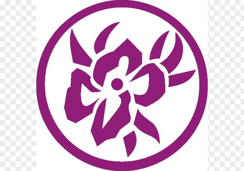 Flower Ring Purple Clip Art PNG