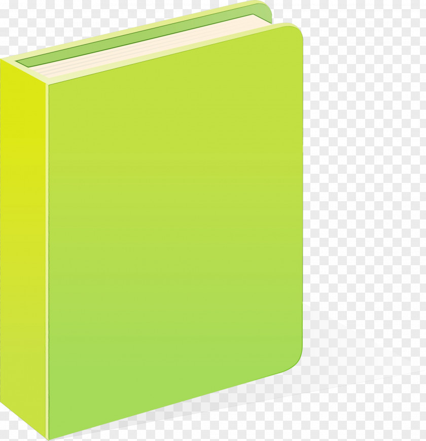 Material Property Rectangle Green Yellow Folder PNG