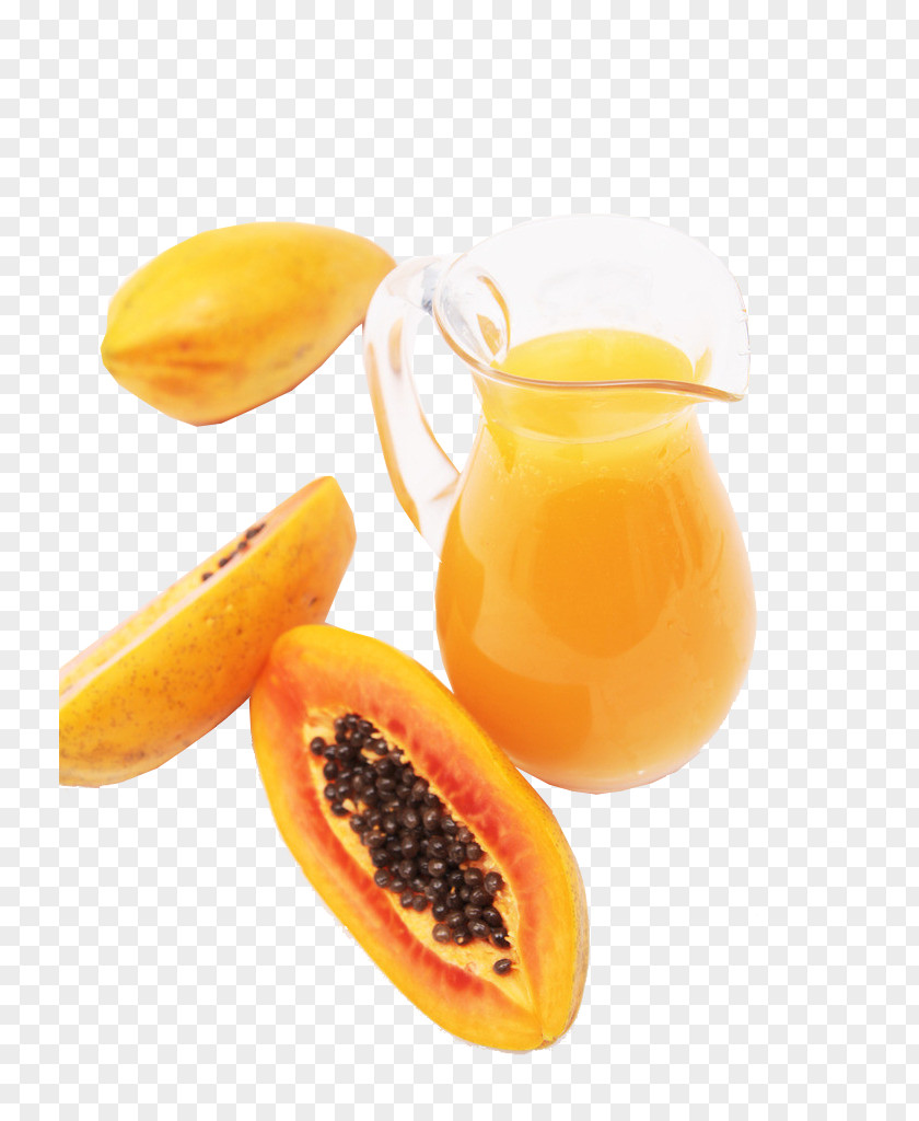 Papaya Juice Smoothie Fruit PNG