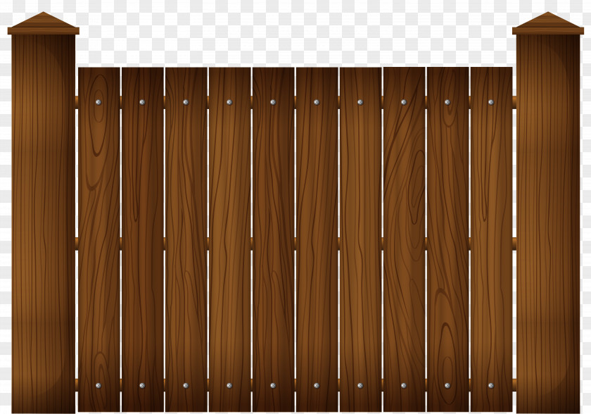 Wooden Fence Cliparts Picket Wood Stain Clip Art PNG