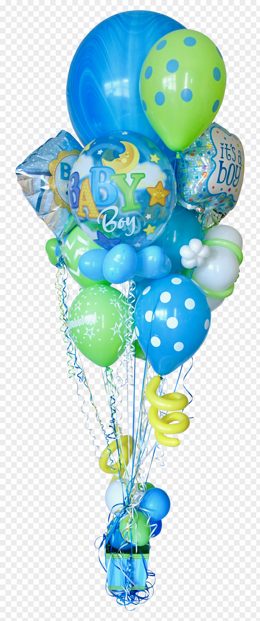 Its A Boy Toy Balloon Microsoft Azure Turquoise Party PNG