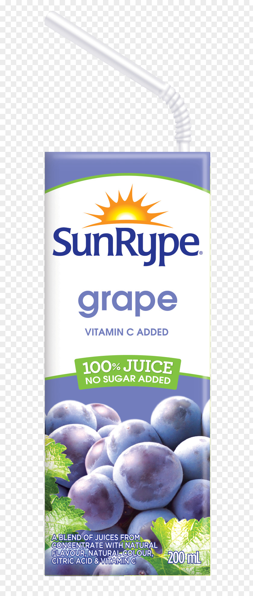 Juice Grape Sun-Rype Concord PNG