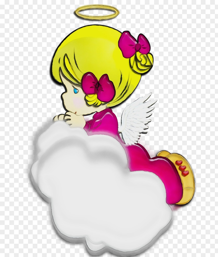 Magenta Fictional Character Cartoon Clip Art Pink Cheek Heart PNG
