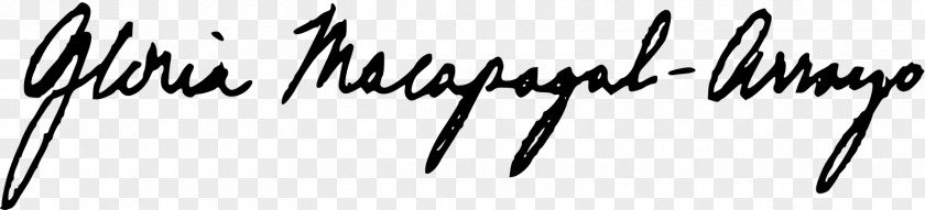 President Presidency Of Gloria Macapagal Arroyo Creator Signature Encyclopedia PNG