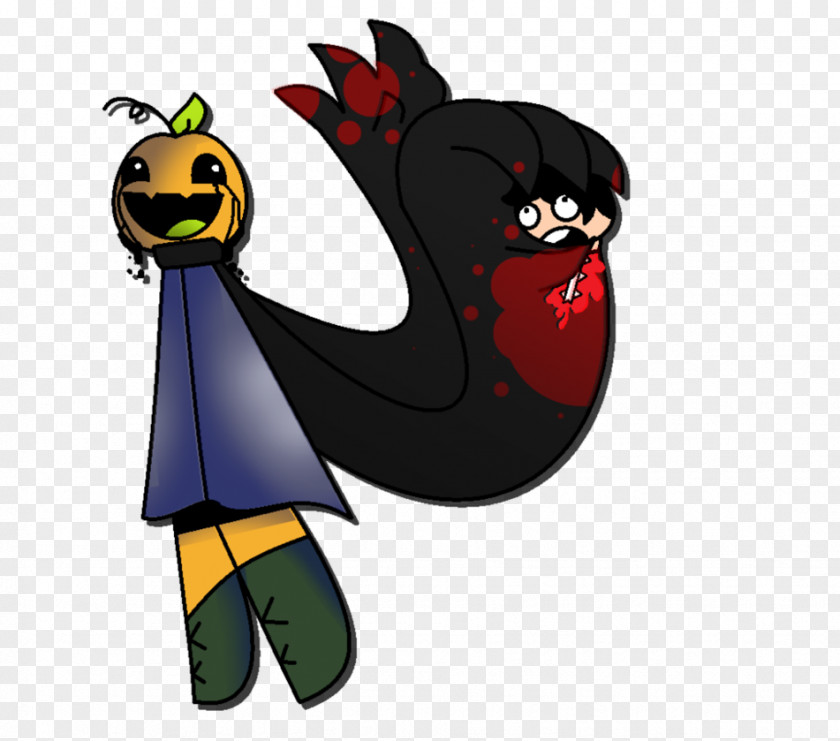 Spooky Vertebrate Bird Cartoon PNG
