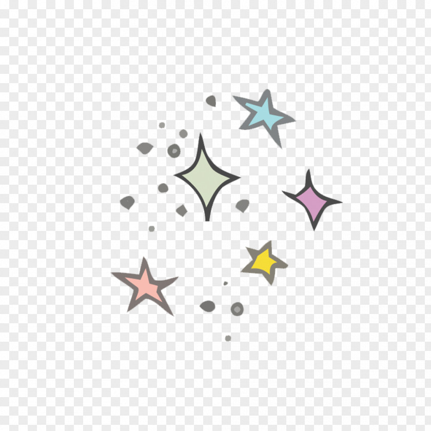 Vector Material Flash Stars PNG