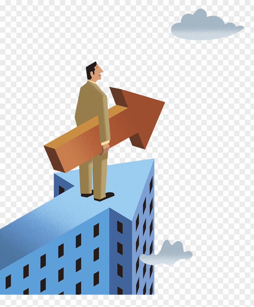 Business People Arrow Direction Illustrator British Institute Of Facilities Management Illustration PNG